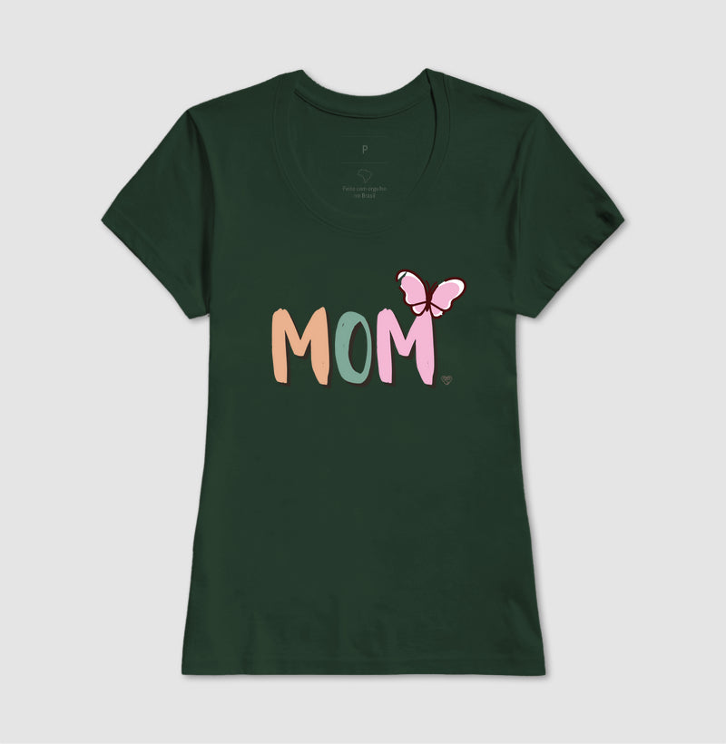 Camiseta Mãe -Mom