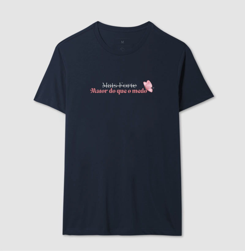 Camiseta Personalizada - Maior do que o Medo