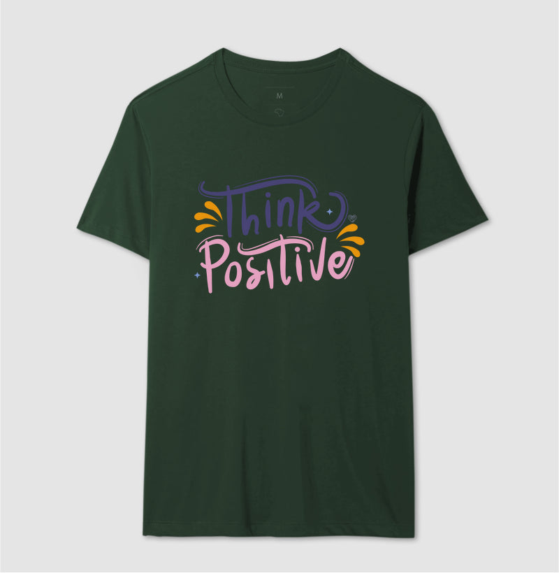 Camiseta Mãe - Think Positive