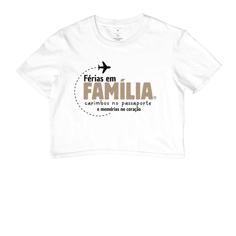 Camiseta - Férias em Família