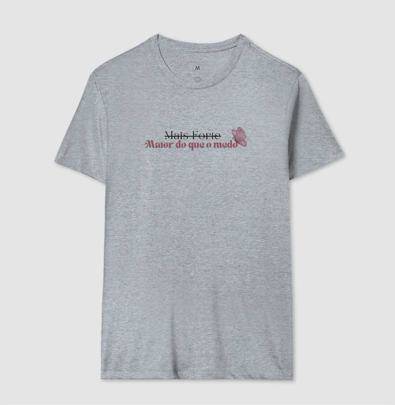 Camiseta Personalizada - Maior do que o Medo
