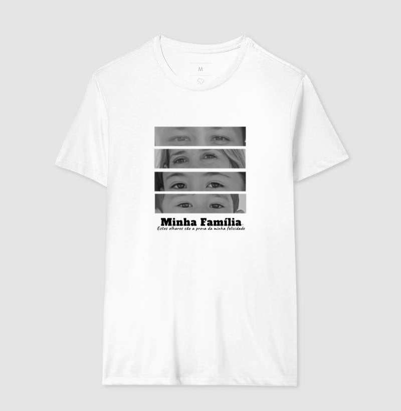 Camiseta Personalizada Família - Olhares