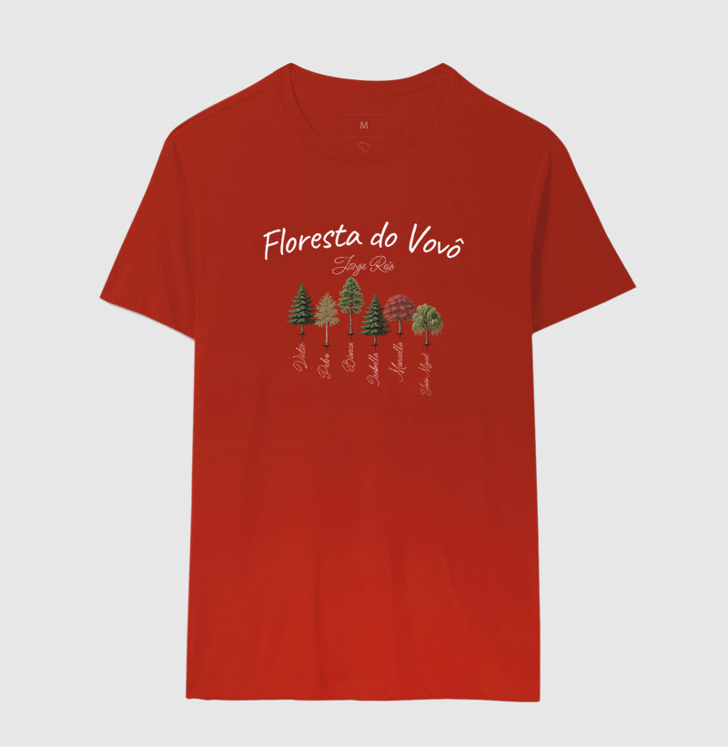 Camiseta Personalizada - Floresta do Vovô