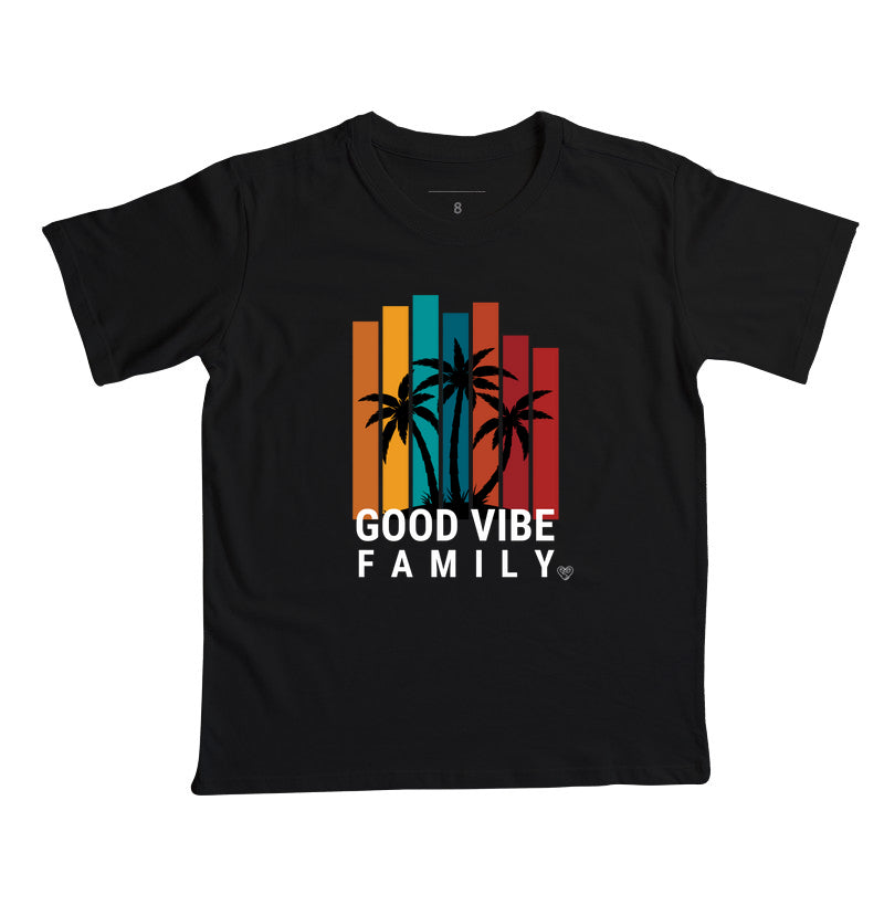 Camiseta Infantil Família Good Vibe