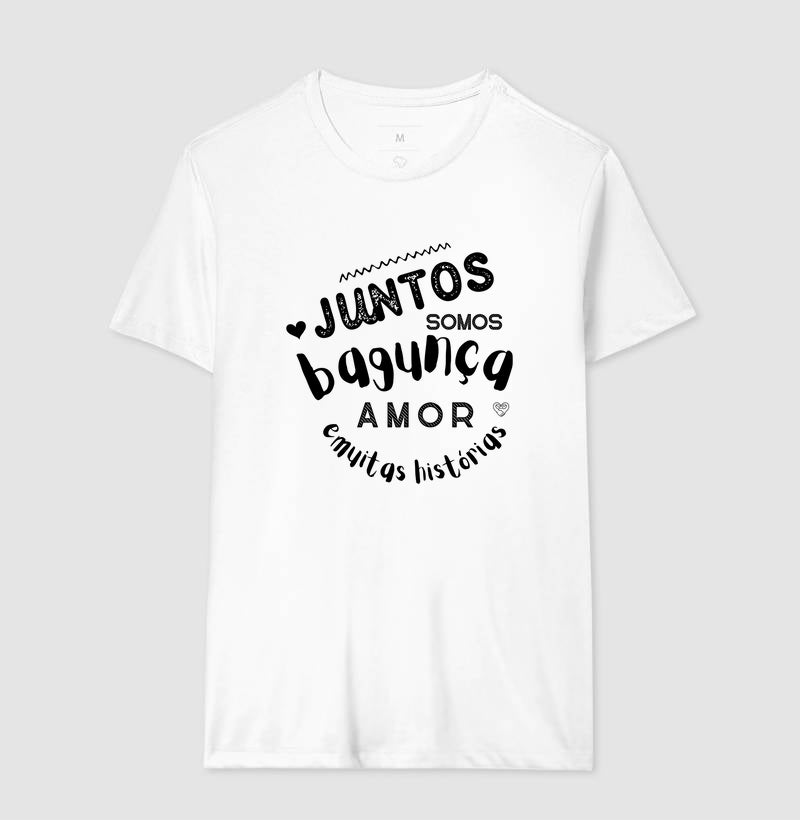 Camiseta - Família Juntos somos Bagunça
