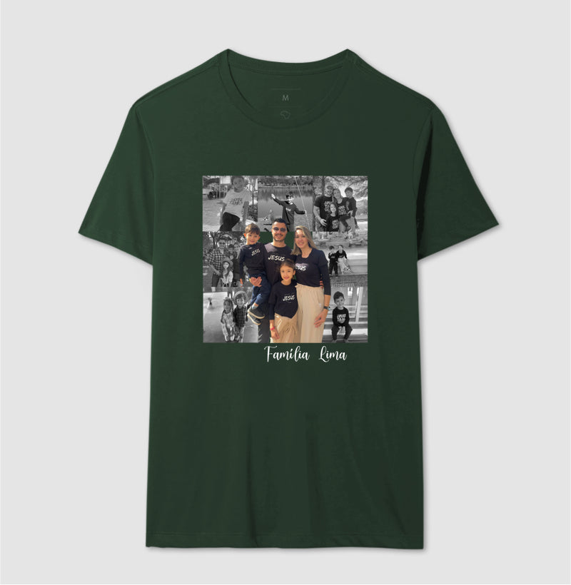 Camiseta Família - Quadrados de História
