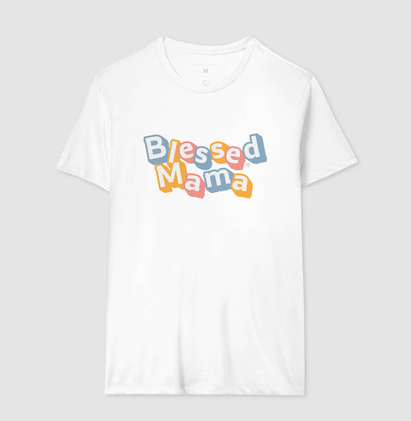 Camiseta Mãe - Blessed Mama
