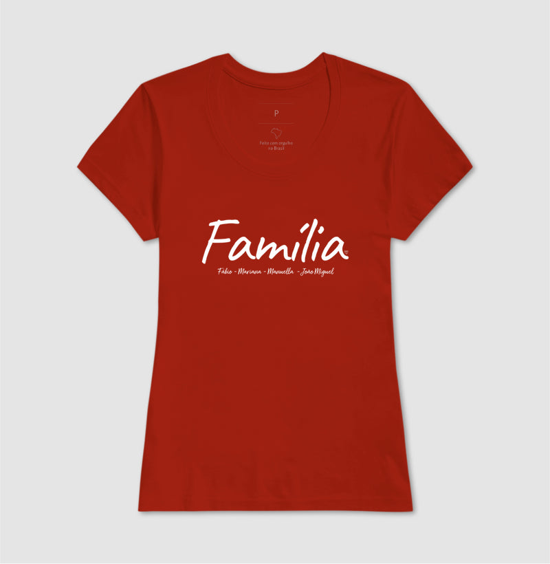 Camiseta - Família