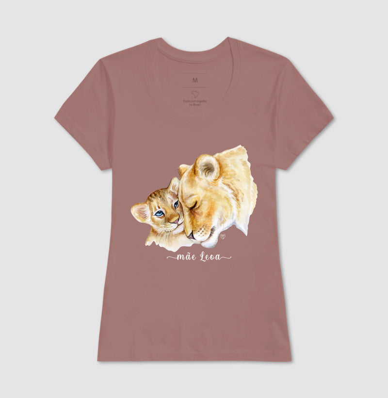 Camiseta Mãe - Leoa