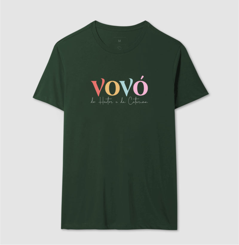 Camiseta - Vovó Colorida