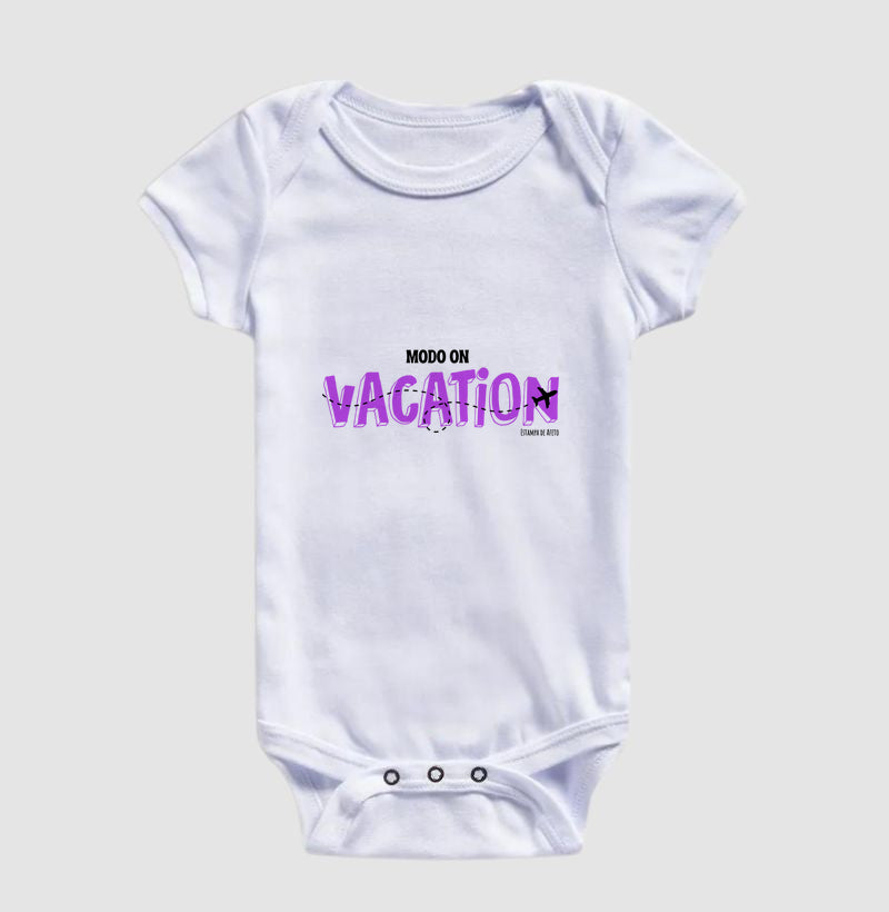 Body Infantil Viagem Vacation Modo on