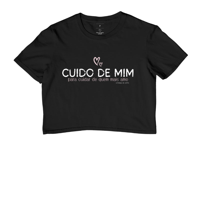 Cropped Mãe Cuido de Mim