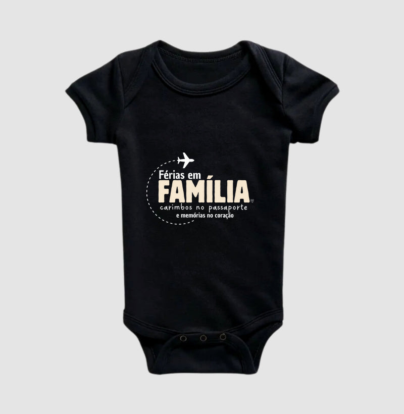 Body Infantil Férias em Família