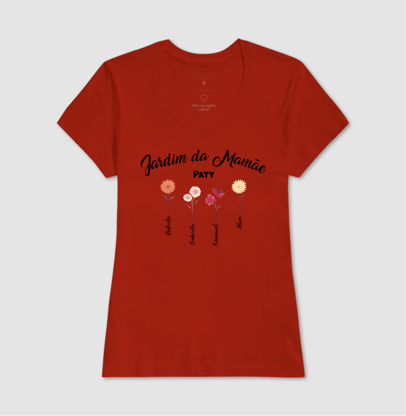 Camiseta Personalizada - Jardim da Mamãe