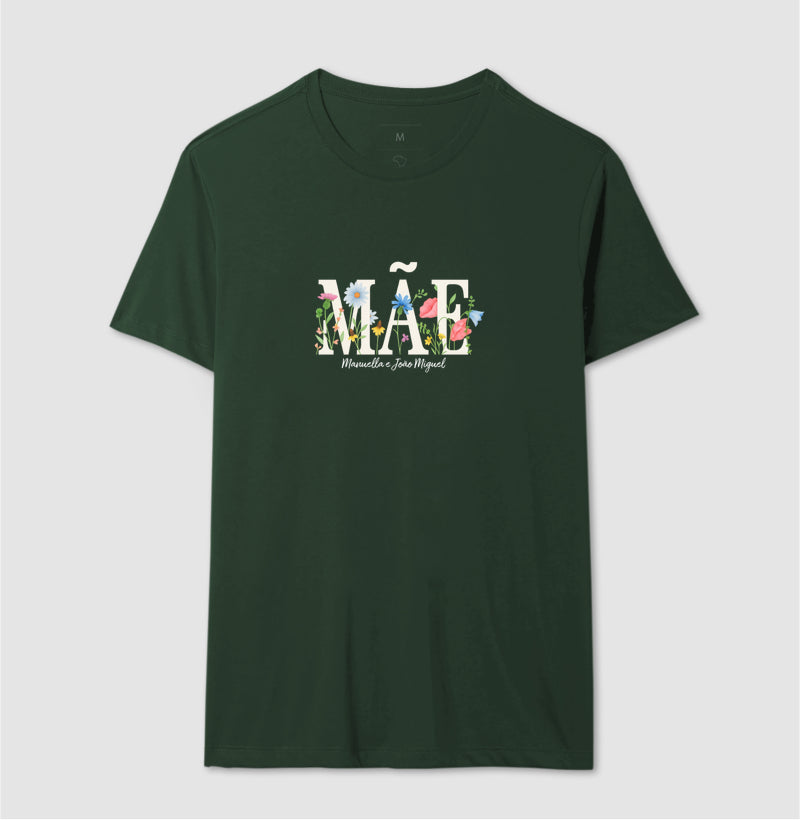 Camiseta Mãe Floral