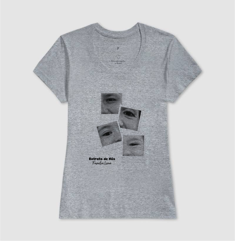 Camiseta Família - Retrato de nós