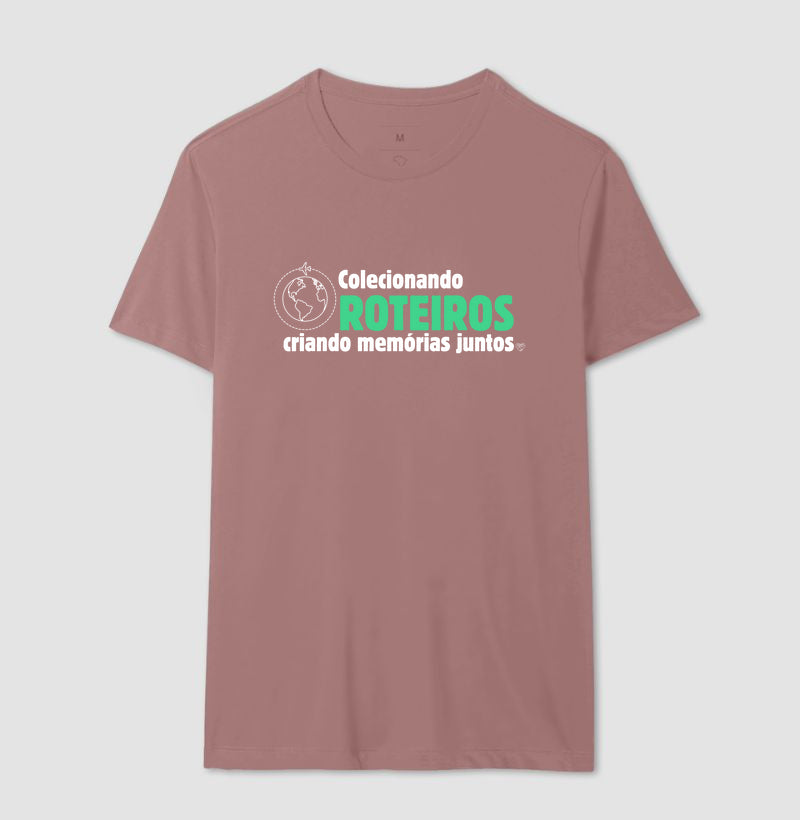 Camiseta Viagem - Colecionando Roteiros