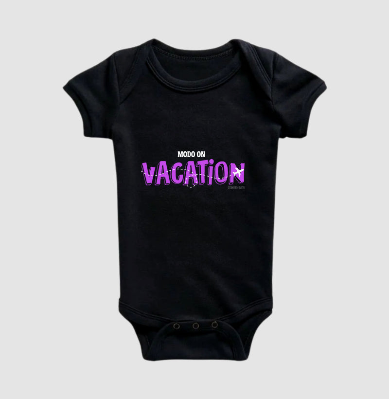 Body Infantil Viagem Vacation Modo on