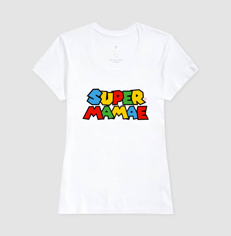 Camiseta Mãe - Super mamãe
