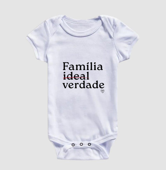Body Infantil Família De verdade