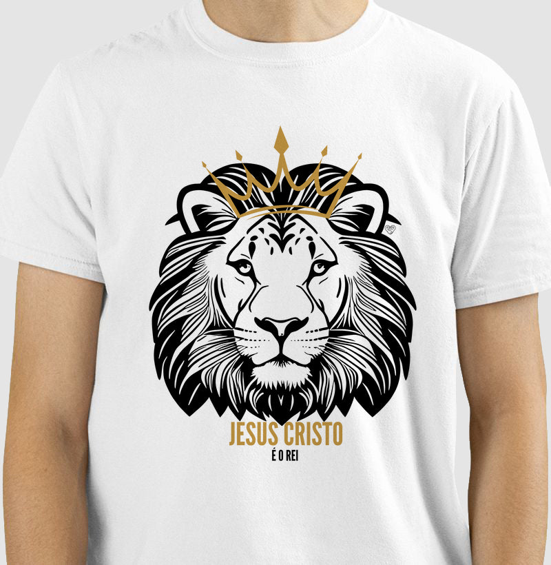 Camiseta - Jesus Cristo é o Rei