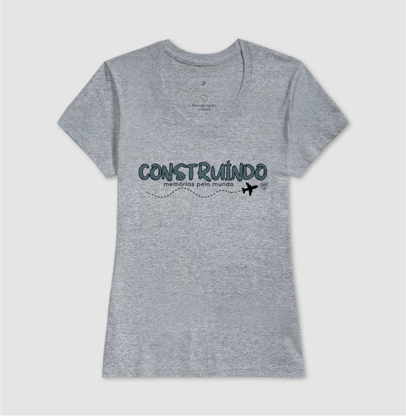 Camiseta - Construindo Memórias pelo Mundo