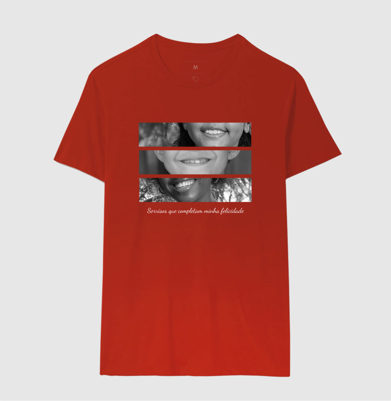 Camiseta Sorrisos de Felicidade