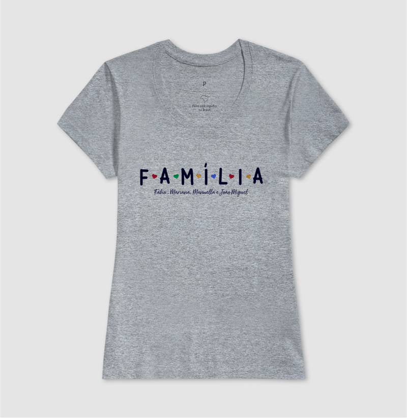 Camiseta - Família Divertida