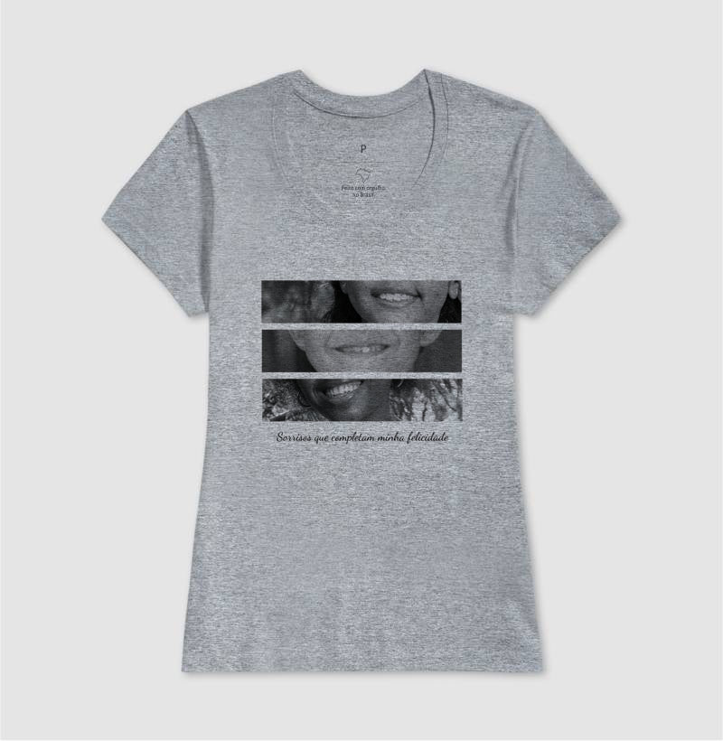 Camiseta Sorrisos de Felicidade