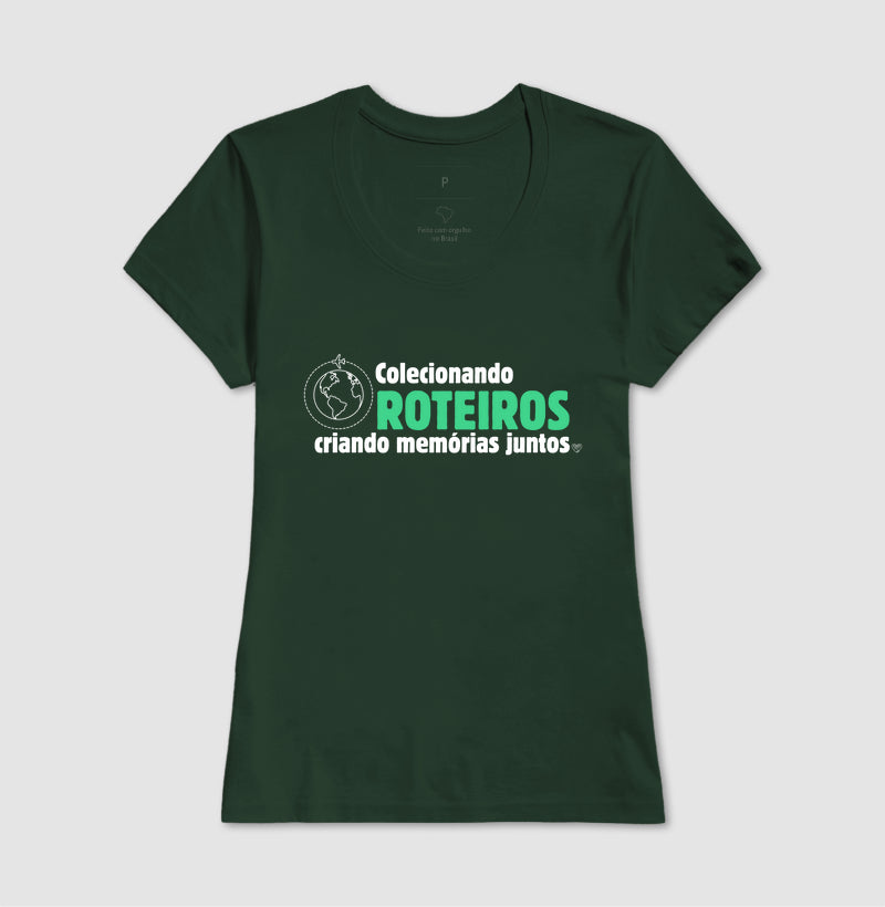 Camiseta Viagem - Colecionando Roteiros