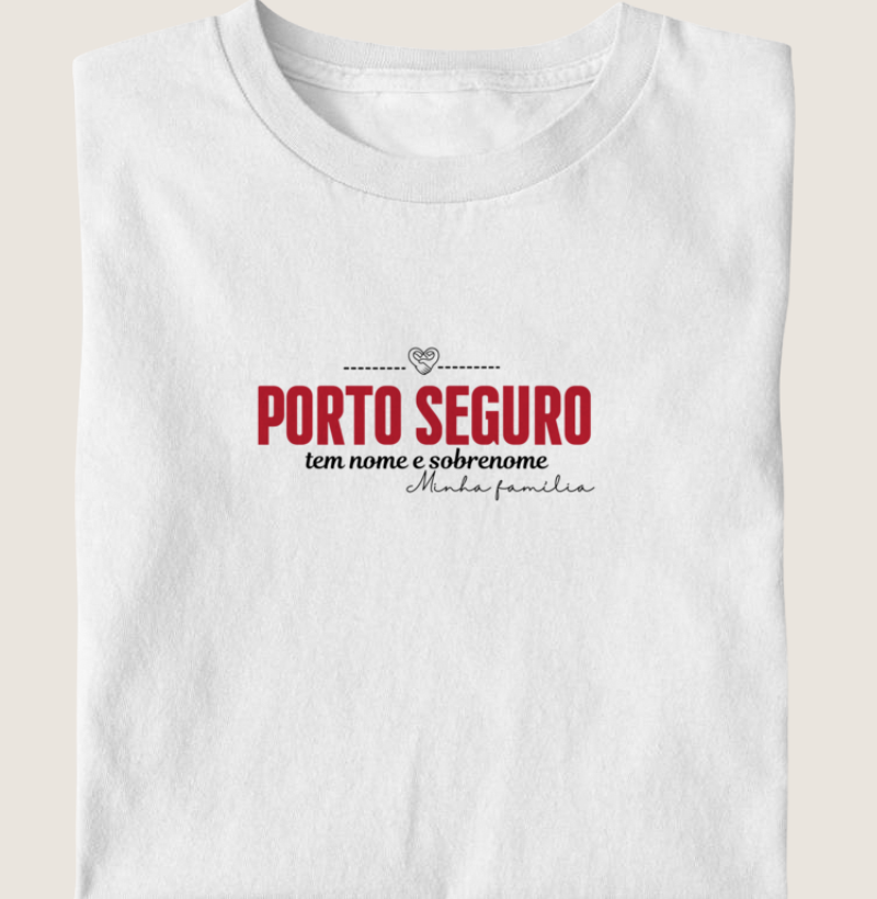Camiseta Infantil Família Porto Seguro