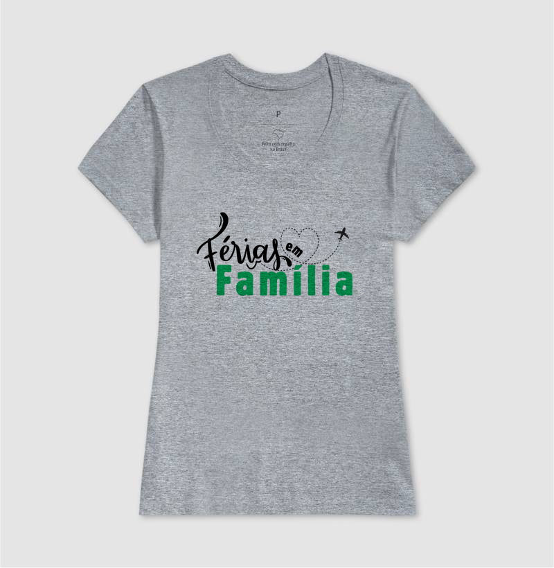 Camiseta - Férias em Família