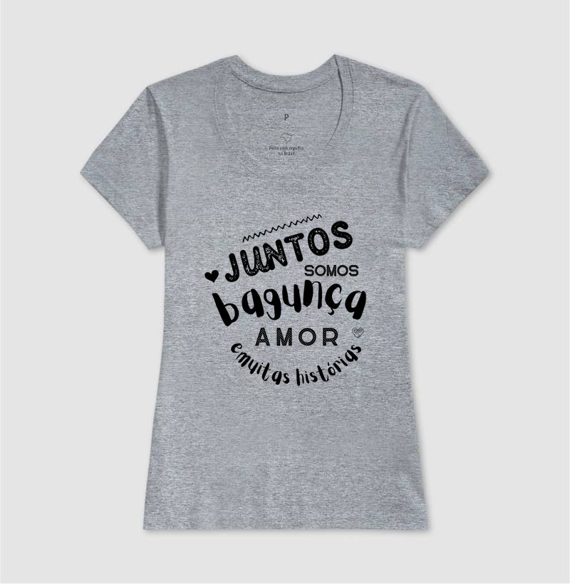 Camiseta - Família Juntos somos Bagunça