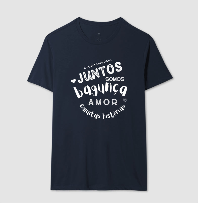 Camiseta - Família Juntos somos Bagunça