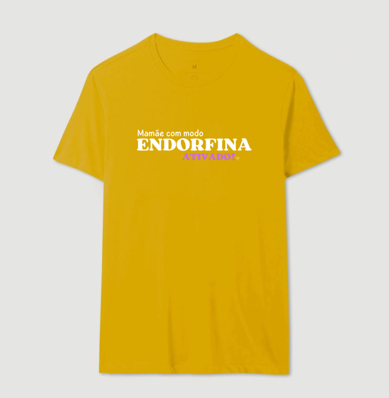Camiseta Mãe - Modo endorfina Ativado