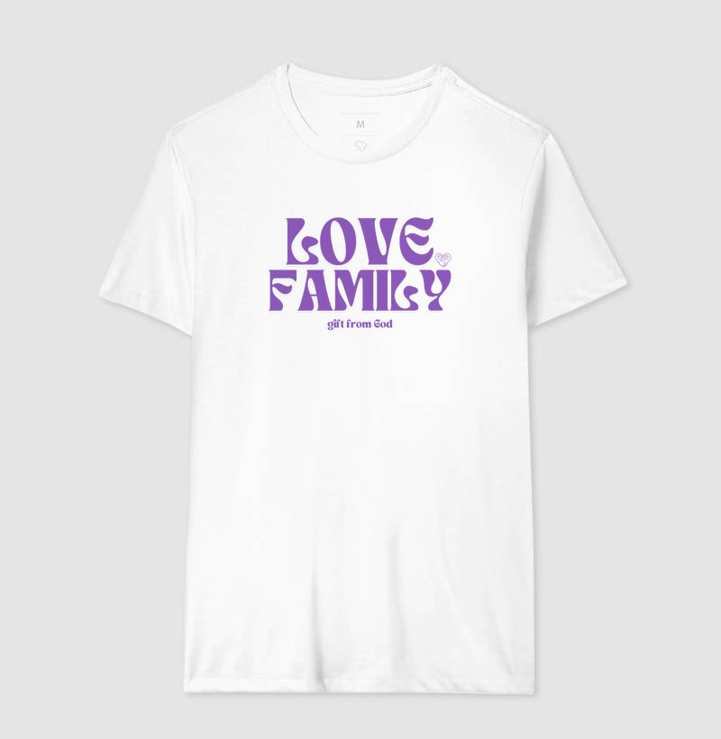 Camiseta Família - Love Family
