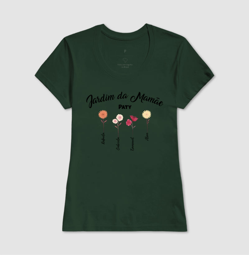 Camiseta Personalizada - Jardim da Mamãe