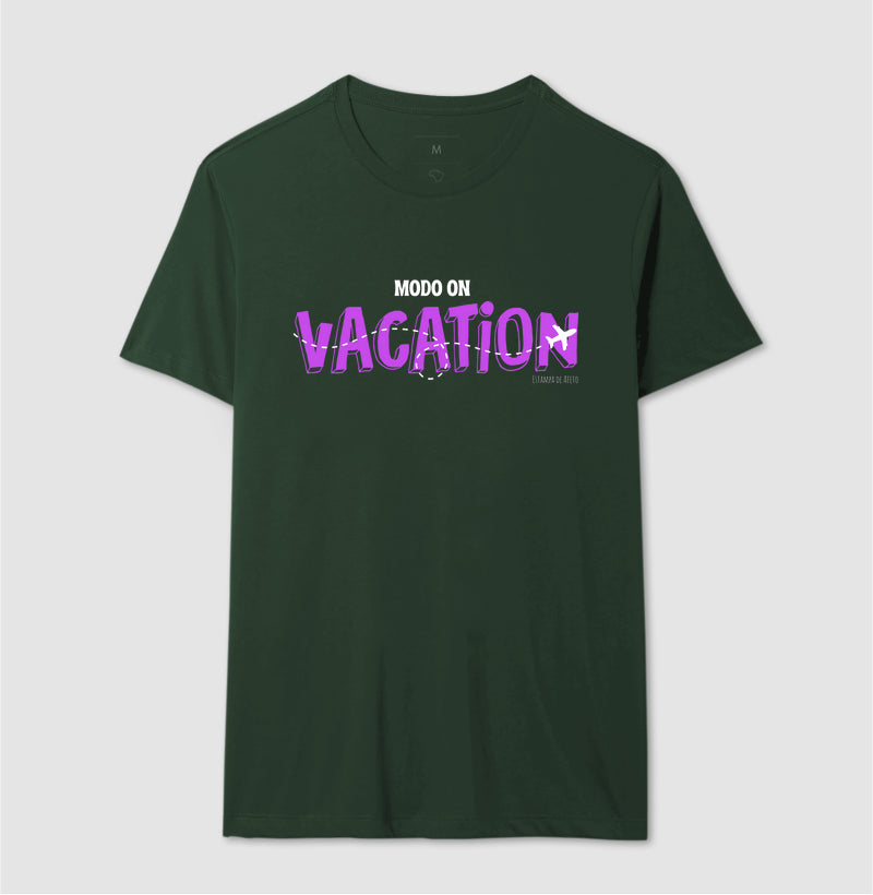 Camiseta Viagem Vacation Modo on