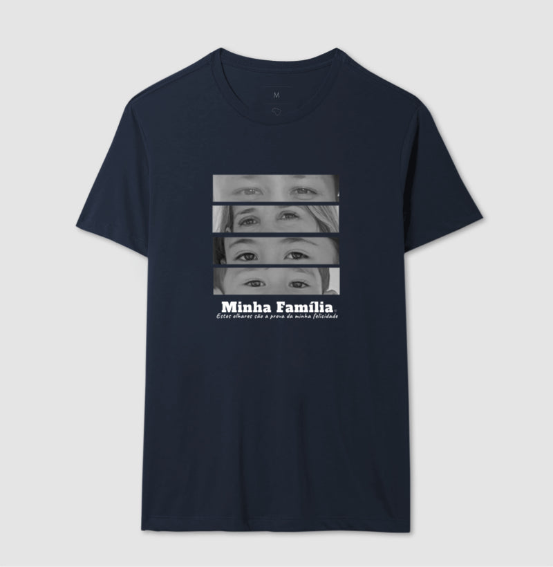 Camiseta Personalizada Família - Olhares