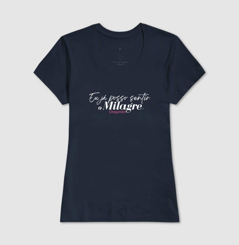 Camiseta Personalizada- Eu já posso sentir