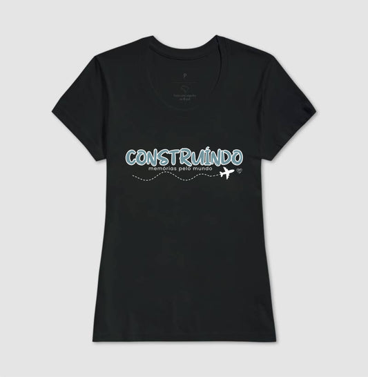 Camiseta Viagem Construindo Memórias pelo Mundo