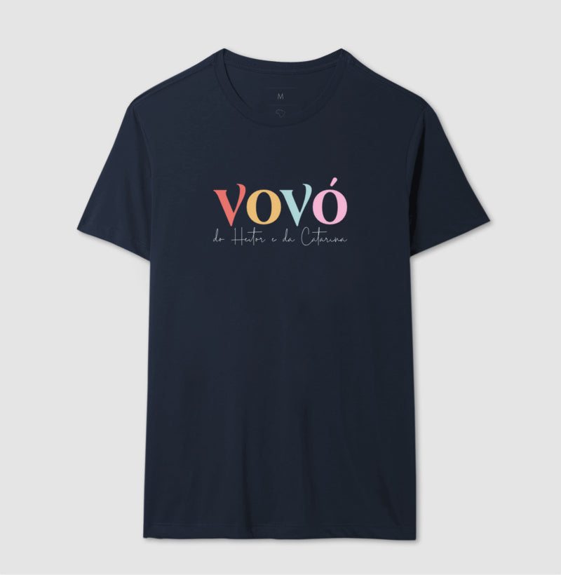 Camiseta - Vovó Colorida