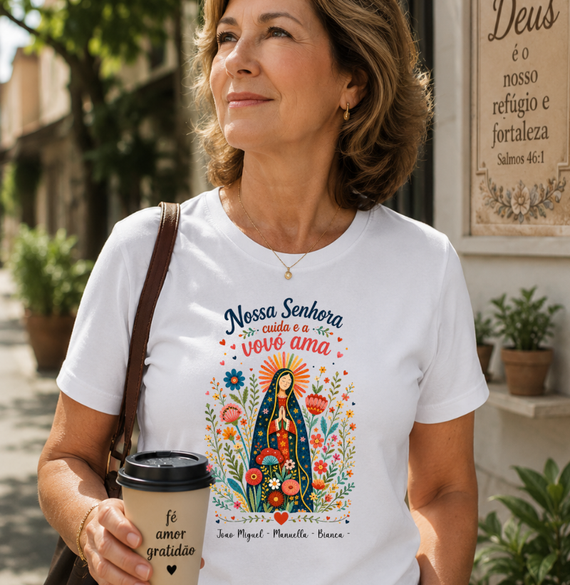 Camiseta Jardim de Amor