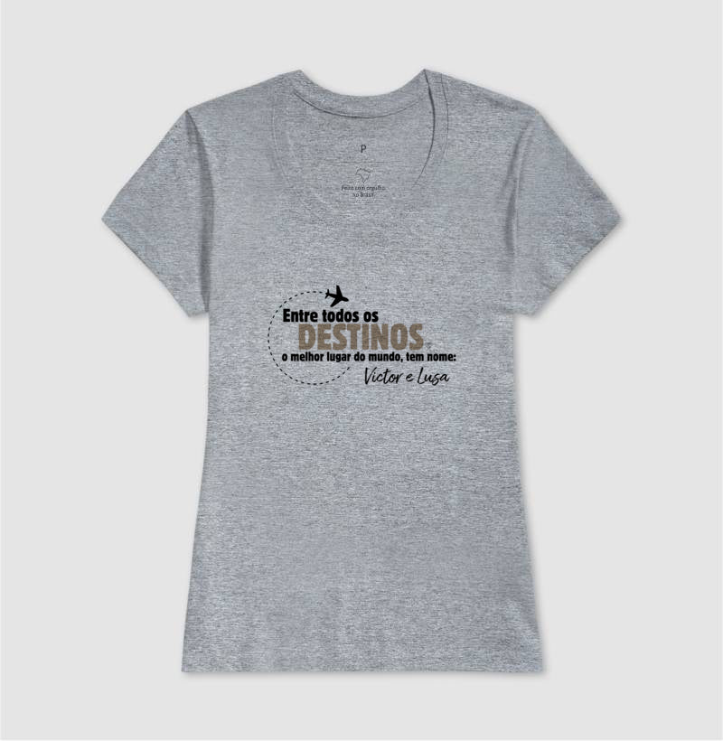 Camiseta - Entre todos os Destinos