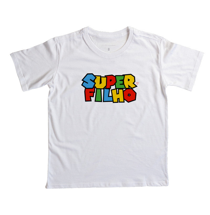 Camiseta Infantil - Super Filho