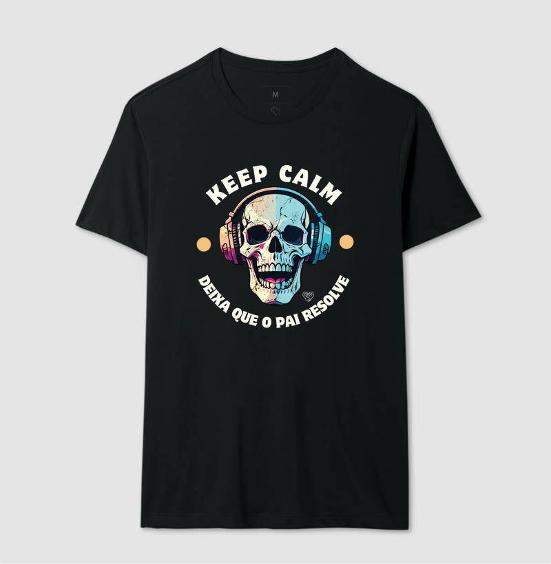 Camiseta Pai - Deixa que o Pai resolve