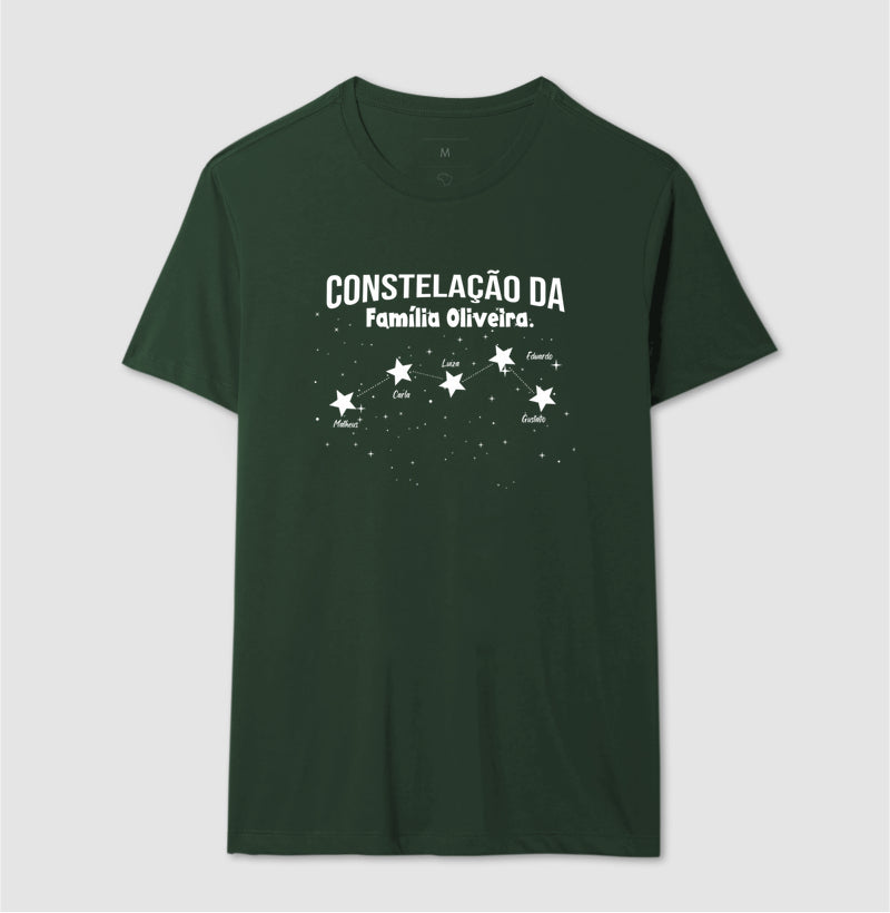 Camiseta Personalizada - Constelação Familiar