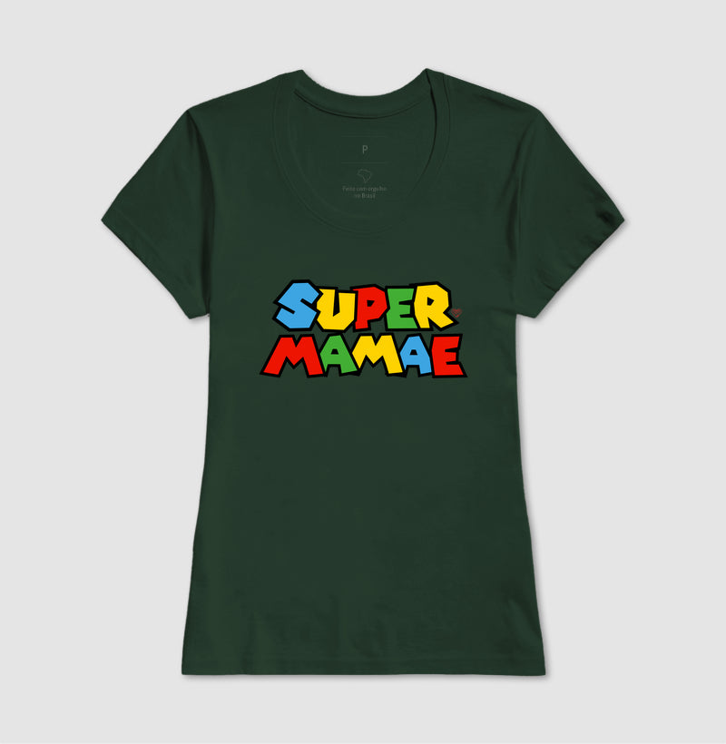 Camiseta Mãe - Super mamãe