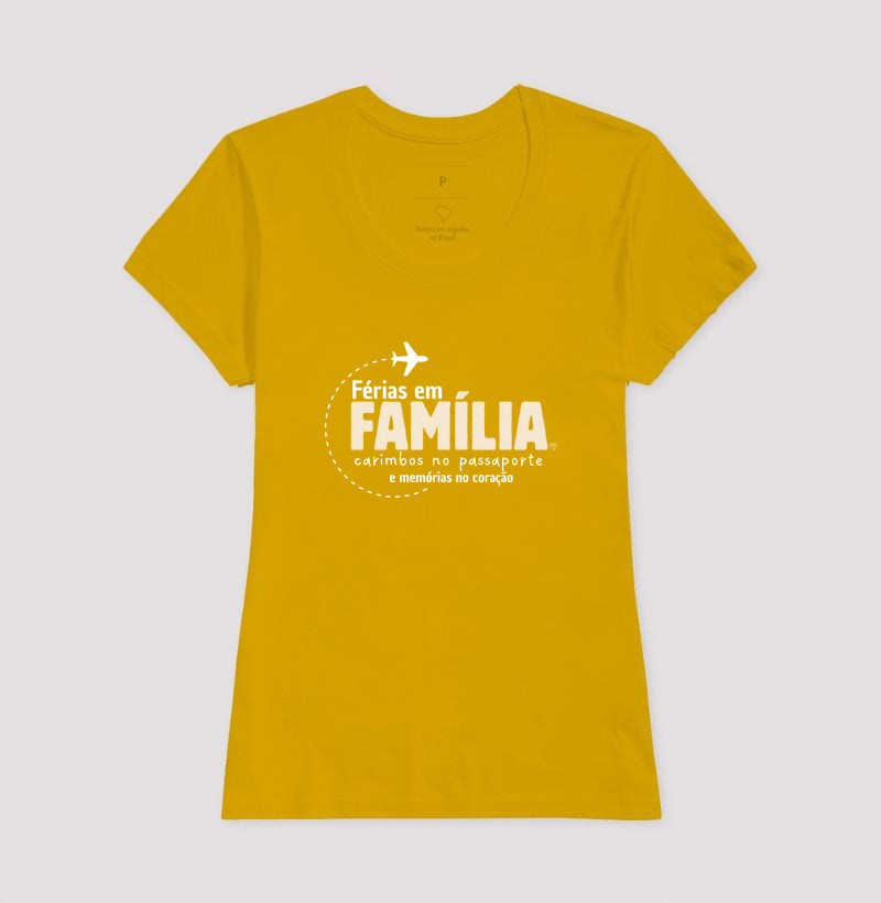 Camiseta - Férias em Família