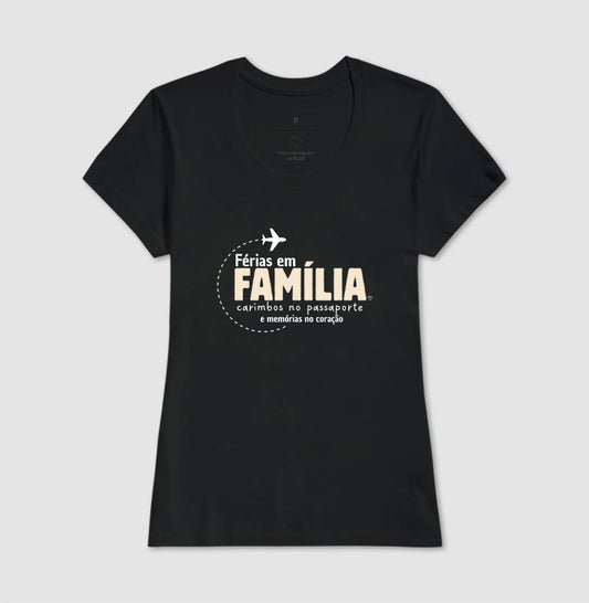Camiseta Férias em Família